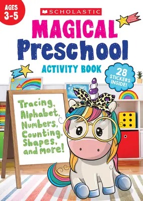 Kúzelná kniha aktivít pre predškolákov - Magical Preschool Activity Book