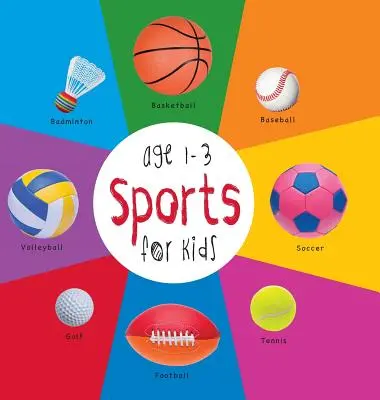 Šport pre deti od 1 do 3 rokov (Engage Early Readers: Detské knihy na učenie) s EBOOKOM ZADARMO - Sports for Kids age 1-3 (Engage Early Readers: Children's Learning Books) with FREE EBOOK