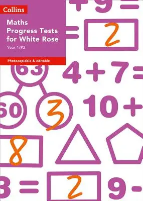 Testy pokroku v matematike pre 1. a 2. ročník pre White Rose - Year 1/P2 Maths Progress Tests for White Rose