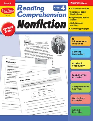 Čítanie s porozumením: Materiály pre učiteľov: Nonfiction, Grade 4 - Reading Comprehension: Nonfiction, Grade 4 Teacher Resource