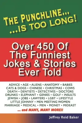 Úderná veta je príliš dlhá: Viac ako 450 klasických vtipov a príbehov - The Punchline Is Too Long: Over 450 Classic Jokes and Stories