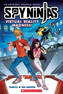 Spy Ninjas Oficiálny grafický román: Šialenstvo vo virtuálnej realite! - Spy Ninjas Official Graphic Novel: Virtual Reality Madness!