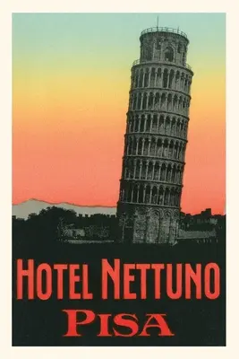 Vintage Journal Šikmá veža, hotel Nettuno, Pisa, Taliansko - Vintage Journal Leaning Tower, Hotel Nettuno, Pisa, Italy