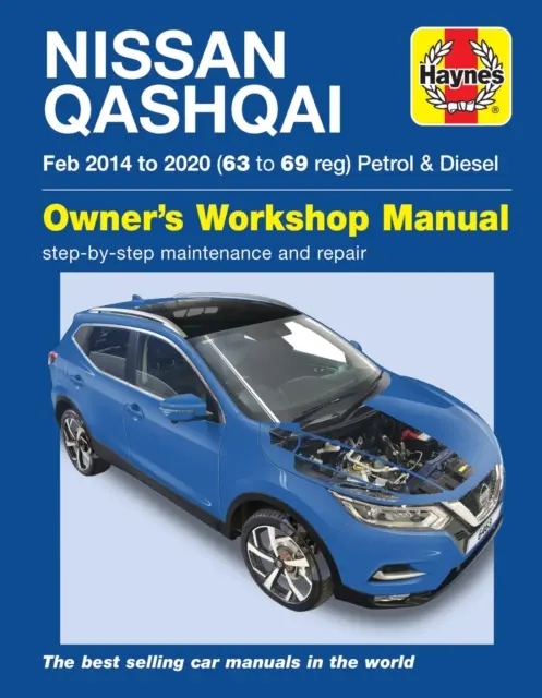 Nissan Qashqai benzín a diesel (február '14 - '20) 63 až 69 - Nissan Qashqai Petrol & Diesel (Feb '14-'20) 63 to 69