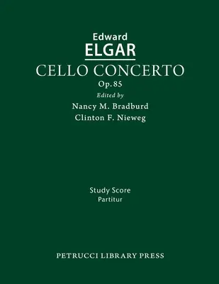 Violončelový koncert, op. 85: Partitúra - Cello Concerto, Op.85: Study score