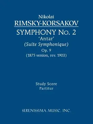 Symfónia č. 2 „Antar“, op. 9: Partitúra - Symphony No. 2 'Antar', Op.9: Study score