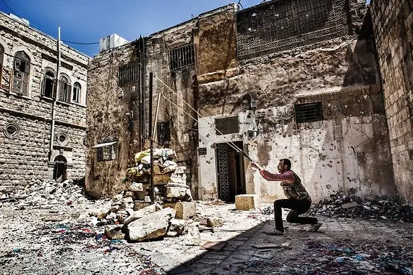 Celý svet naslepo: Vojna a život v severnej Sýrii - A Whole World Blind: War and Life in Northern Syria