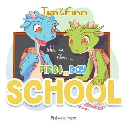 Prvý deň v škole: Tim a Finn Dračie dvojčatá - First Day of School: Tim and Finn The Dragon Twins