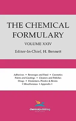 Chemický slovník, zväzok 24 - The Chemical Formulary, Volume 24