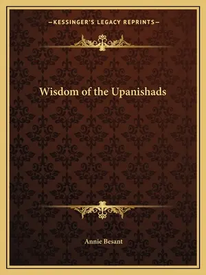 Múdrosť upanišád - Wisdom of the Upanishads