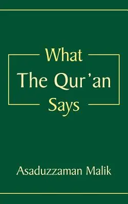 Čo hovorí Korán - What the Qur'an Says