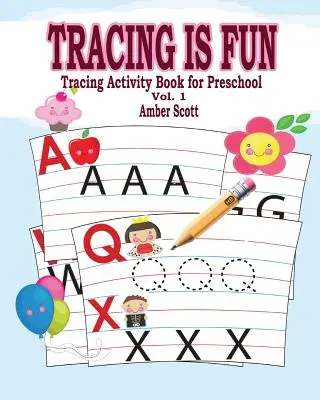 Obkresľovanie je zábava (Obkresľovacia kniha aktivít pre predškolákov) 1. zv. - Tracing is Fun (Tracing Activity Book for Preschool) Vol. 1