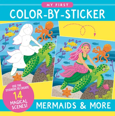 Color-By-Sticker - Morské panny a ďalšie - Color-By-Sticker - Mermaids & More