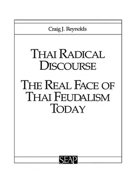 Thajský radikálny diskurz - Thai Radical Discourse