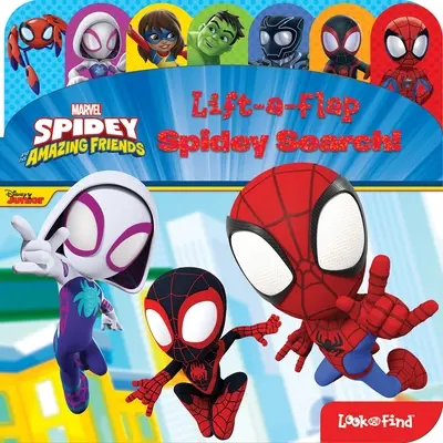 Spidey Zdvihni klapku Pozri a nájdi - Spidey Lift Flap Look & Find