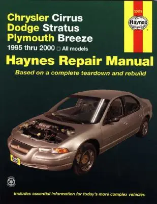 Chrysler Cirrus, Dodge Stratus a Plymouth Breeze (95 - 00) - Chrysler Cirrus, Dodge Stratus & Plymouth Breeze (95 - 00)