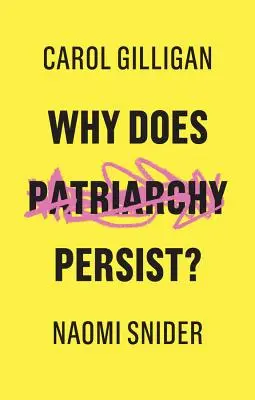 Prečo pretrváva patriarchát? - Why Does Patriarchy Persist?