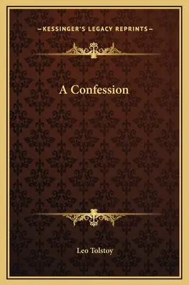Spoveď - A Confession