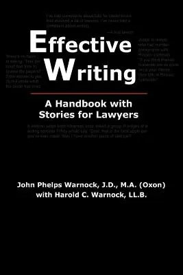 Efektívne písanie: Príručka s príbehmi pre právnikov - Effective Writing: A Handbook with Stories for Lawyers