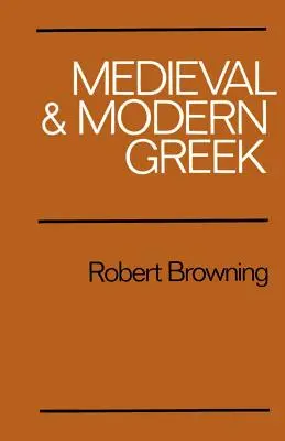 Stredoveká a novoveká gréčtina - Medieval and Modern Greek