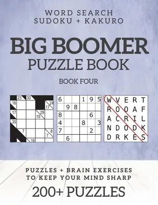 Veľké knihy hádaniek pre boomerov č. 4 - Big Boomer Puzzle Books #4