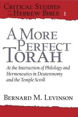 Kritické štúdie k hebrejskej Biblii: Na pomedzí filológie a hermeneutiky v Deuteronómiu a Chrámovom zvitku - Critical Studies in the Hebrew Bible: At the Intersection of Philology and Hermeneutics in Deuteronomy and the Temple Scroll