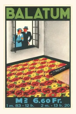 Vintage Journal Balatum Koberec Reklama - Vintage Journal Balatum Carpet Advertisement