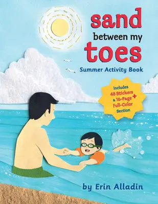 Piesok medzi prstami na nohách Kniha letných aktivít - Sand Between My Toes Summer Activity Book