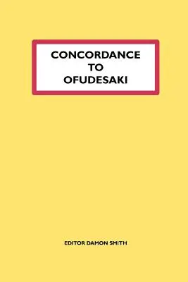 Konkordancia k Ofudesaki - Concordance to Ofudesaki
