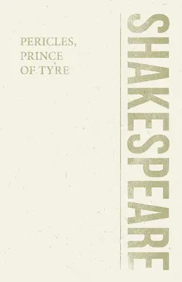 Perikles, princ z Týru - Pericles, Prince of Tyre