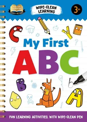 Pomoc s domácimi úlohami Moja prvá abeceda: Zábavné učebné aktivity s perom na utieranie - Help with Homework My First ABC: Fun Learning Activities with Wipe-Clean Pen