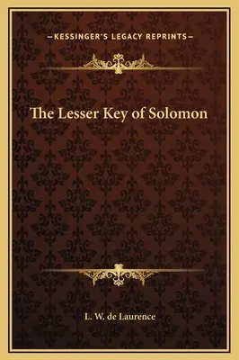 Menší Šalamúnov kľúč - The Lesser Key of Solomon