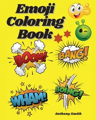 Kniha na vyfarbovanie Emoji - Emoji Coloring Book