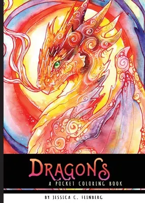 Vreckové maľovanky drakov - Dragons Pocket Coloring Book