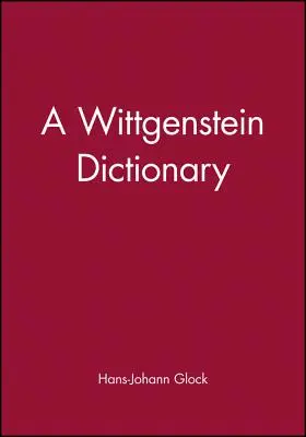 Wittgensteinov slovník - Wittgenstein Dictionary