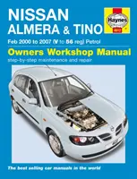 Nissan Almera & Tino Servis a Opravy Príručka - Nissan Almera & Tino Service And Repair Manual