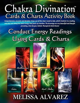 Čakrové veštecké karty a tabuľky Kniha aktivít - Chakra Divination Cards & Charts Activity Book