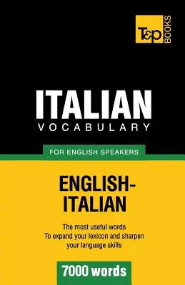 Talianska slovná zásoba pre anglicky hovoriacich - 7000 slov - Italian vocabulary for English speakers - 7000 words