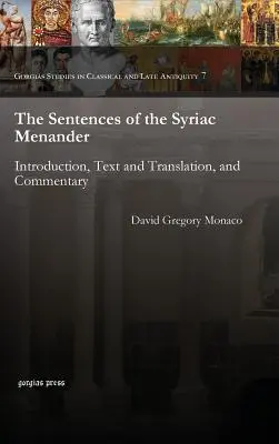 Sentencie sýrskeho Menandra - The Sentences of the Syriac Menander