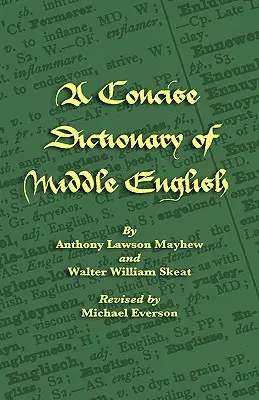 Stručný slovník strednej angličtiny - A Concise Dictionary of Middle English