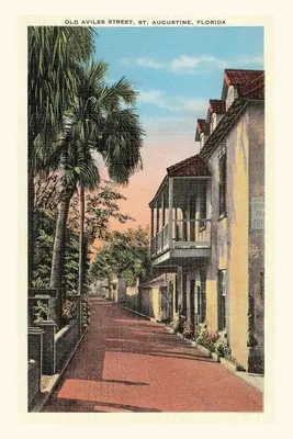 Vintage Journal Stará ulica Aviles, St. Augustine - Vintage Journal Old Aviles Street, St. Augustine