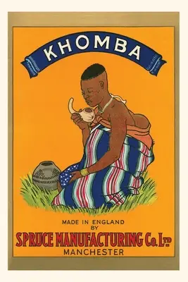 Vintage Journal Africká žena, plagát Khomba - Vintage Journal African Woman, Khomba Poster