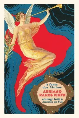 Vintage Journal Anjel s trúbkou nad Južnou Amerikou - Vintage Journal Angel with Trumpet over South America
