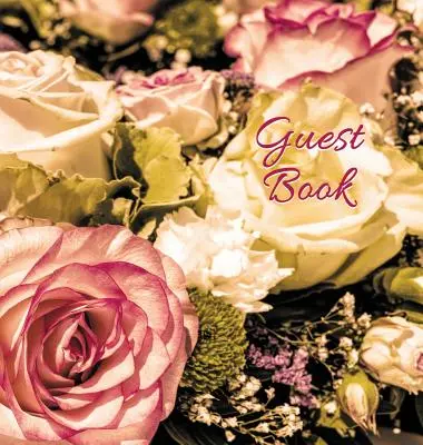 Svadobná kniha hostí (HARDCOVER) na svadobné obrady, výročia, špeciálne podujatia a akcie, spomienkové oslavy, oslavy a.: Strany sú prázdne - bez riadkov. 32 - Wedding Guest Book (HARDCOVER) for Wedding Ceremonies, Anniversaries, Special Events & Functions, Commemorations, Parties.: BLANK Pages - no lines. 32