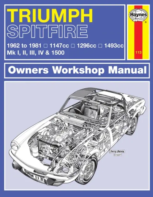 Dielenská príručka majiteľa Triumph Spitfire - Triumph Spitfire Owner's Workshop Manual