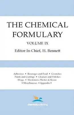 Chemický slovník, zväzok 9 - The Chemical Formulary, Volume 9