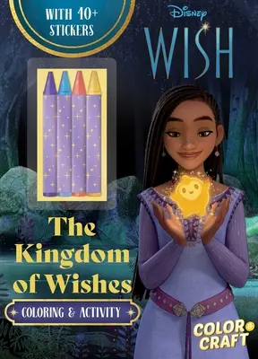 Disney Prianie: Kráľovstvo prianí Vyfarbuj a tvor - Disney Wish: The Kingdom of Wishes Color and Craft