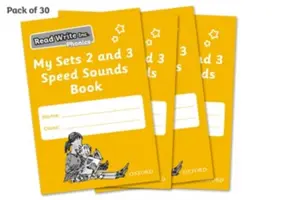 Čítajte Write Inc. Phonics: (balenie 30 kusov) - Read Write Inc. Phonics: My Sets 2 and 3 Speed Sounds Book (Pack of 30)