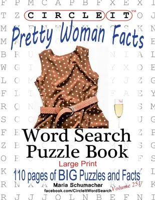 Zakrúžkujte, Pretty Woman Fakty, Hľadanie slov, Puzzle Book - Circle It, Pretty Woman Facts, Word Search, Puzzle Book