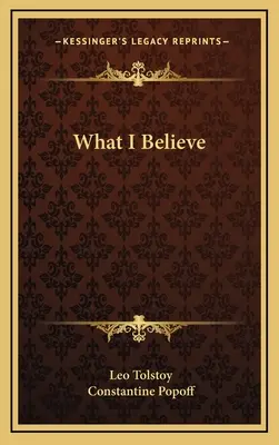Čomu verím - What I Believe